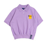 ロマンティッククラウン(ROMANTIC CROWN) GNAC Polo T Shirt_Purple