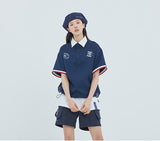 ロマンティッククラウン(ROMANTIC CROWN) E.D.V Pocket Anorak Shirt_Navy