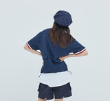 ロマンティッククラウン(ROMANTIC CROWN) E.D.V Pocket Anorak Shirt_Navy