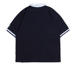 ロマンティッククラウン(ROMANTIC CROWN) E.D.V Collar T Shirt_Navy