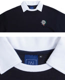 ロマンティッククラウン(ROMANTIC CROWN) E.D.V Collar T Shirt_Navy