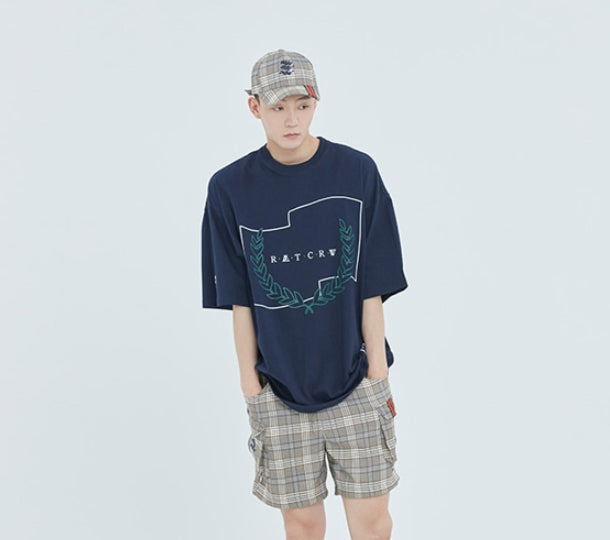 ロマンティッククラウン(ROMANTIC CROWN) RMTCRW Inside T Shirt_Navy