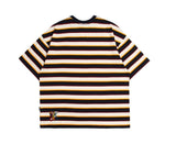 ロマンティッククラウン(ROMANTIC CROWN) E.D.V Striped T Shirt_Oatmeal