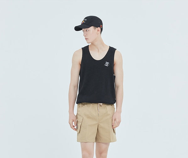 ロマンティッククラウン(ROMANTIC CROWN) E.D.V Out Line Sleeveless_Black