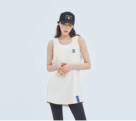 ロマンティッククラウン(ROMANTIC CROWN) E.D.V Out Line Sleeveless_Oatmeal