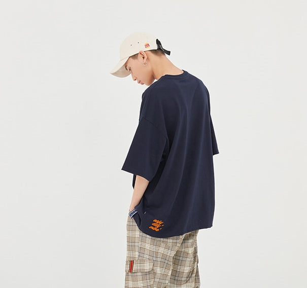 ロマンティッククラウン(ROMANTIC CROWN) E.D.V Sunset T Shirt_Navy