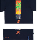 ロマンティッククラウン(ROMANTIC CROWN) E.D.V Sunset T Shirt_Navy