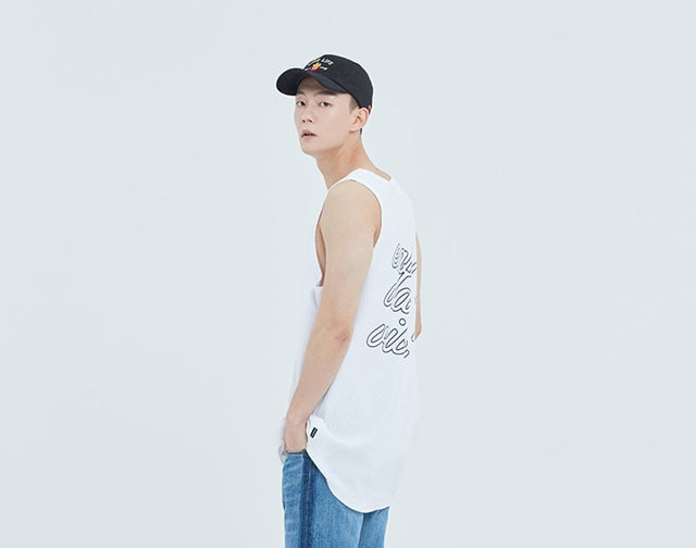 ロマンティッククラウン(ROMANTIC CROWN) E.D.V Out Line Sleeveless_White