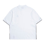 ロマンティッククラウン(ROMANTIC CROWN) E.D.V Piping Pique Shirt_White