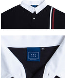ロマンティッククラウン(ROMANTIC CROWN) RC Double Line Polo Shirt_Navy
