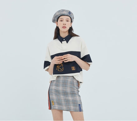 ロマンティッククラウン(ROMANTIC CROWN) RC Big Pocket Polo Shirt_Oatmeal