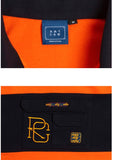 ロマンティッククラウン(ROMANTIC CROWN) RC Big Pocket Polo Shirt_Orange