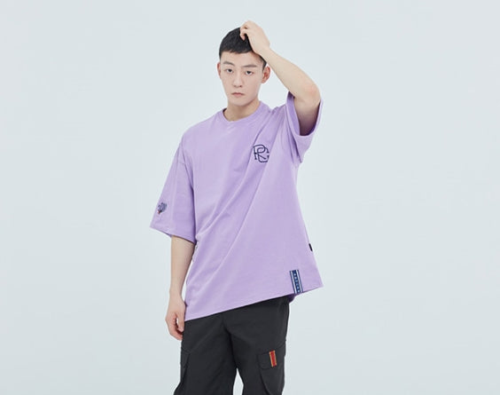 ロマンティッククラウン(ROMANTIC CROWN) Easy Day Vibe T Shirt_Purple
