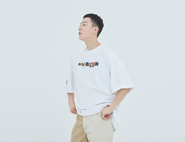 ロマンティッククラウン(ROMANTIC CROWN) E.D.V Splinter T Shirt_White