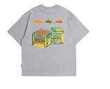 ロマンティッククラウン(ROMANTIC CROWN) Beer Box T Shirt_Grey