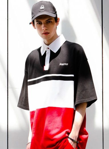 パーステップ(PERSTEP) Boat Collar Short Sleeve 3種 MSST4165