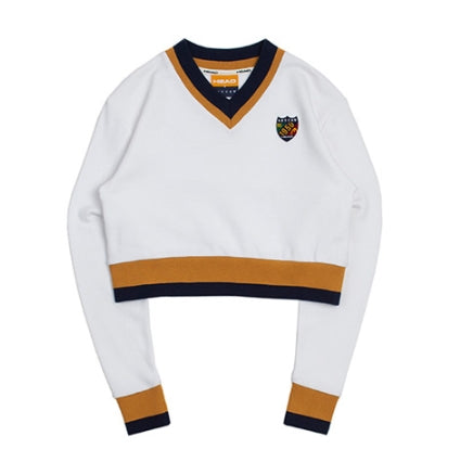 ロマンティッククラウン(ROMANTIC CROWN) HEAD BY RMTC Crop Top_White