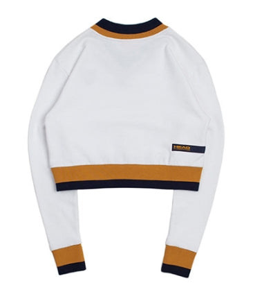 ロマンティッククラウン(ROMANTIC CROWN) HEAD BY RMTC Crop Top_White