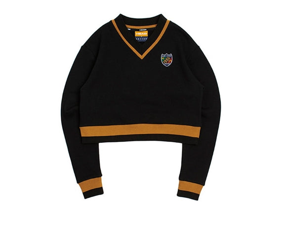 ロマンティッククラウン(ROMANTIC CROWN) HEAD BY RMTC Crop Top_Black