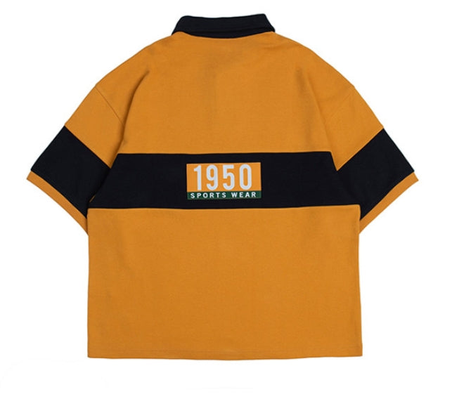 ロマンティッククラウン(ROMANTIC CROWN) HEAD BY RMTC Polo T Shirt_Yellow