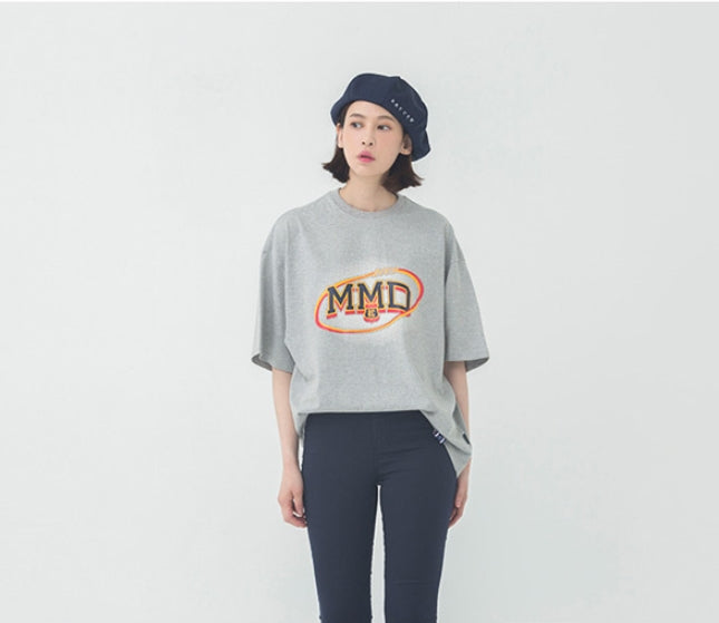 ロマンティッククラウン(ROMANTIC CROWN) MMD Dot Logo T Shirt_Grey
