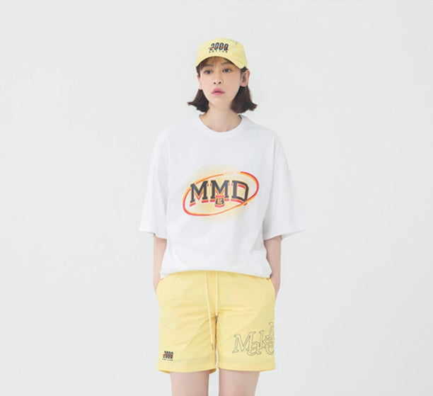 ロマンティッククラウン(ROMANTIC CROWN) MMD Dot Logo T Shirt_White