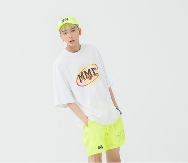 ロマンティッククラウン(ROMANTIC CROWN) MMD Dot Logo T Shirt_White