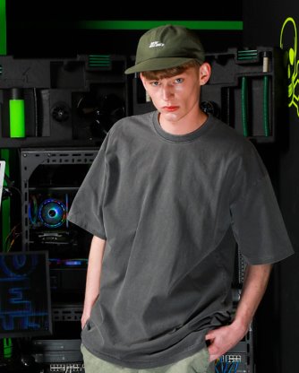 パーステップ(PERSTEP) Pigment Crew T-shirt MSST4258