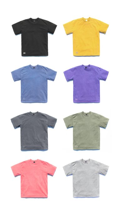 パーステップ(PERSTEP) Pigment Crew T-shirt MSST4258