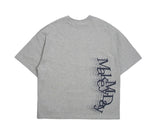 ロマンティッククラウン(ROMANTIC CROWN) Overlap Logo T Shirt_Grey