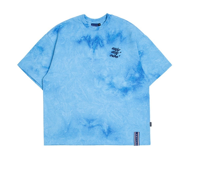 ロマンティッククラウン(ROMANTIC CROWN) E.D.V WASHING T SHIRT_BLUE