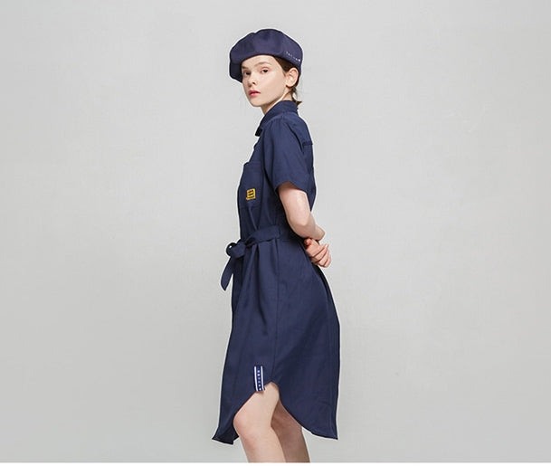 ロマンティッククラウン(ROMANTIC CROWN) Single Fabrick Button Dress