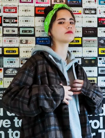 パーステップ(PERSTEP) Brownie Loose fit Shirt SMLS4207