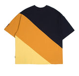 ロマンティッククラウン(ROMANTIC CROWN) Division Color Block T Shirt_Mustard