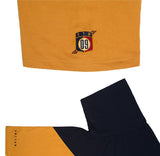 ロマンティッククラウン(ROMANTIC CROWN) Division Color Block T Shirt_Mustard