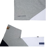 ロマンティッククラウン(ROMANTIC CROWN) Division Color Block T Shirt_Grey