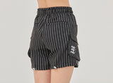 ロマンティッククラウン(ROMANTIC CROWN) E.D.V Stripe Shorts_Black