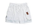 ロマンティッククラウン(ROMANTIC CROWN) E.D.V Stripe Shorts_White