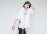 ロマンティッククラウン(ROMANTIC CROWN) Circle Logo T Shirts_White