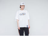 ロマンティッククラウン(ROMANTIC CROWN) Circle Logo T Shirts_White