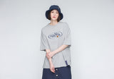 ロマンティッククラウン(ROMANTIC CROWN) Circle Logo T Shirts_Grey