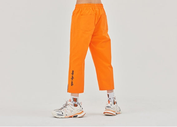 ロマンティッククラウン(ROMANTIC CROWN) E.D.V Cotton Ankle Pants_Orange