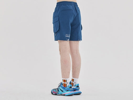 ロマンティッククラウン(ROMANTIC CROWN) [R.C X M.G]Ceremony Angel Shorts_Blue