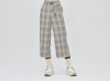 ロマンティッククラウン(ROMANTIC CROWN) GNAC Check Pantalon_Black