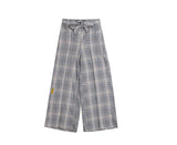 ロマンティッククラウン(ROMANTIC CROWN) GNAC Check Pantalon_Black