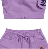 ロマンティッククラウン(ROMANTIC CROWN) E.D.V Cargo Short Pants_Purple