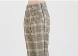 ロマンティッククラウン(ROMANTIC CROWN) Classic Newsboy Check Pants_Grey