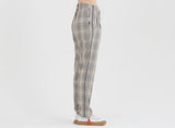 ロマンティッククラウン(ROMANTIC CROWN) Classic Newsboy Check Pants_Black