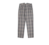 ロマンティッククラウン(ROMANTIC CROWN) Classic Newsboy Check Pants_Black