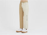 ロマンティッククラウン(ROMANTIC CROWN) Tone On Tone Cotton Pants_Beige